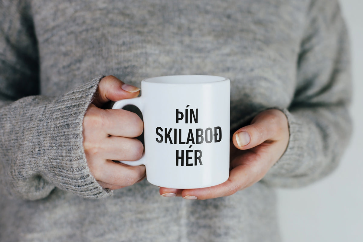 Settu þín skilaboð eða vörumerki á fjölbreyttan varning. Þú getur skoðað úrvalið í netversluninni okkar.